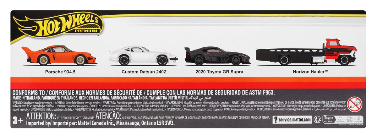 Hot Wheels Premium Coffrets Présentation 3Véhicules +1Camion