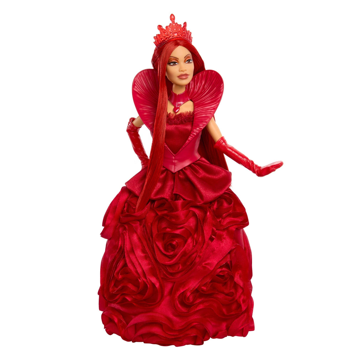 Disney Descendants: The Rise Of Red Queen Of Heart Fashion Doll With Movie-inspired Royal Rose Gown & Accessories