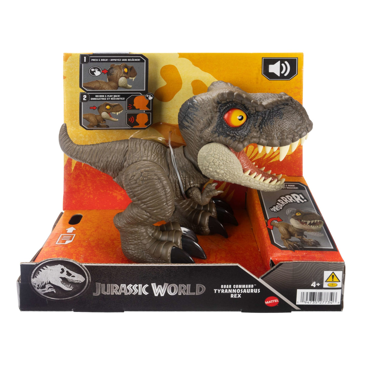 Jurassic World Commande de Rugissements Tyrannosaure Rex
