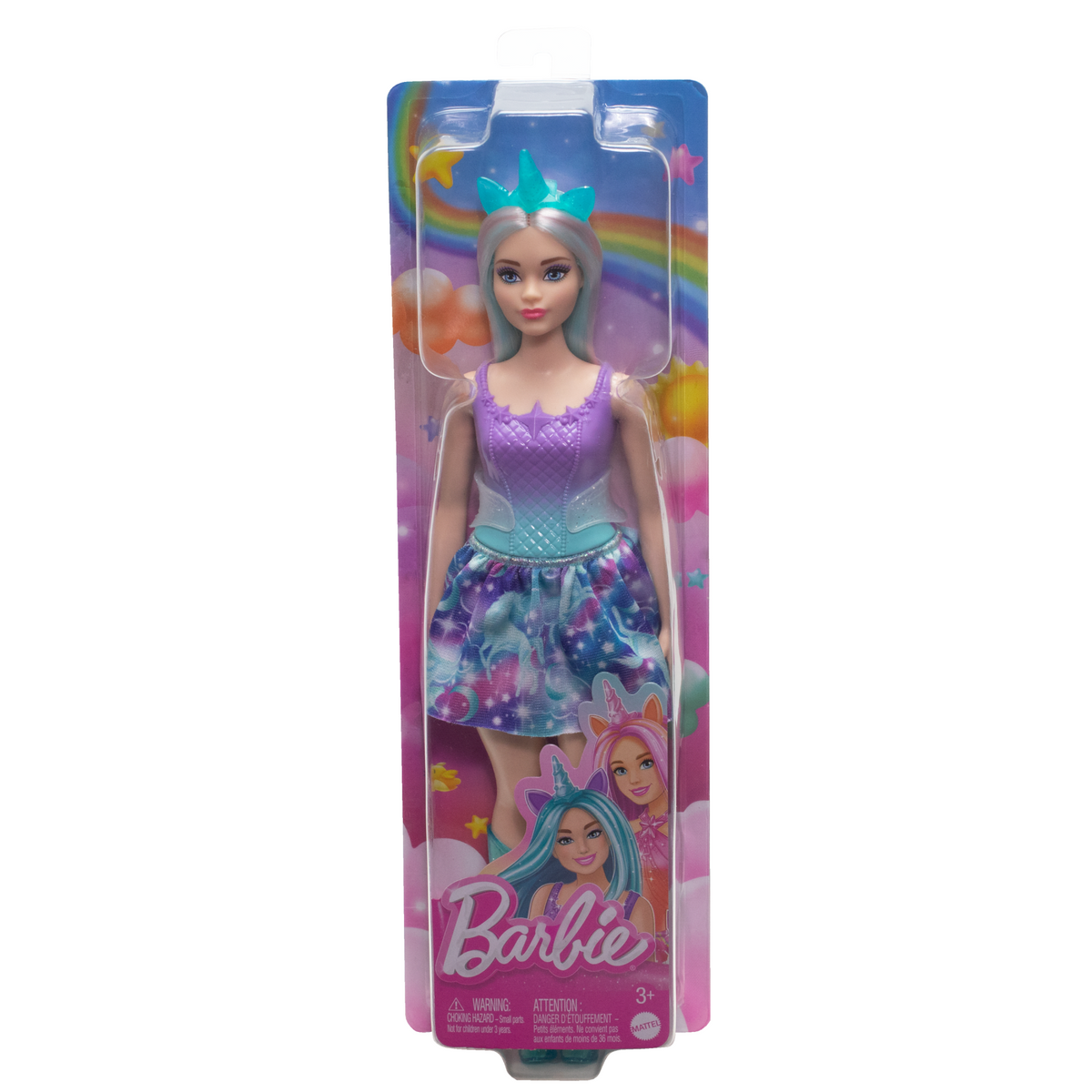 Barbie-Poupées Sirènes Avec Cheveux et Nageoire Colorés et Serre-Tête