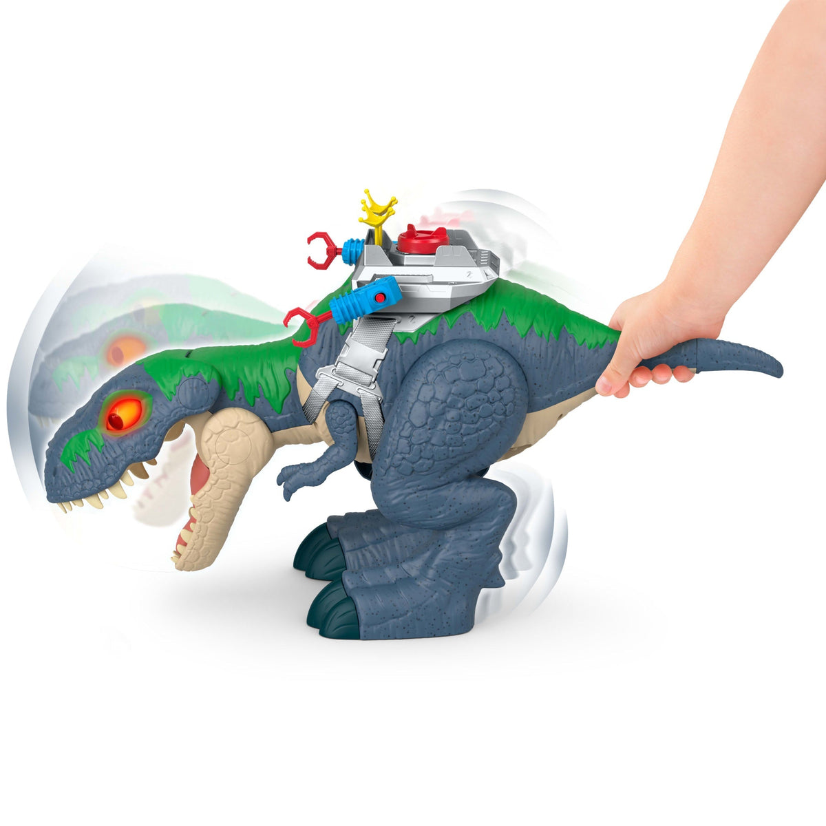 Imaginext Jurassic World Dinossauro de Brinquedo Ultimate T. Rex com Luzes e Sons
