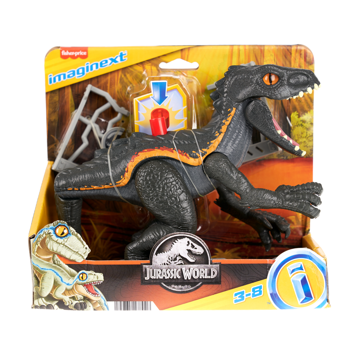Fisher-Price-Indoraptor Imaginext-Figurine Avec Accessoires