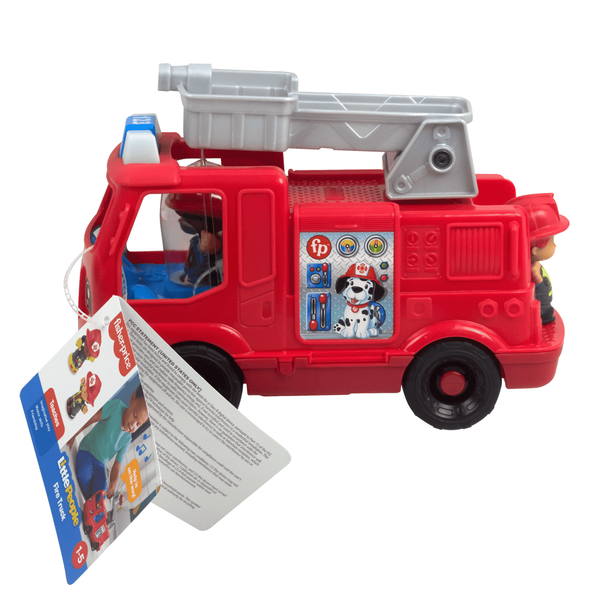 Fisher-Price  Little People  Camion de Pompiers, Musical, Multilingue
