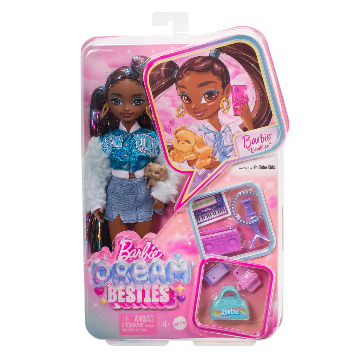 Barbie Dream Besties Boneca  Brooklyn