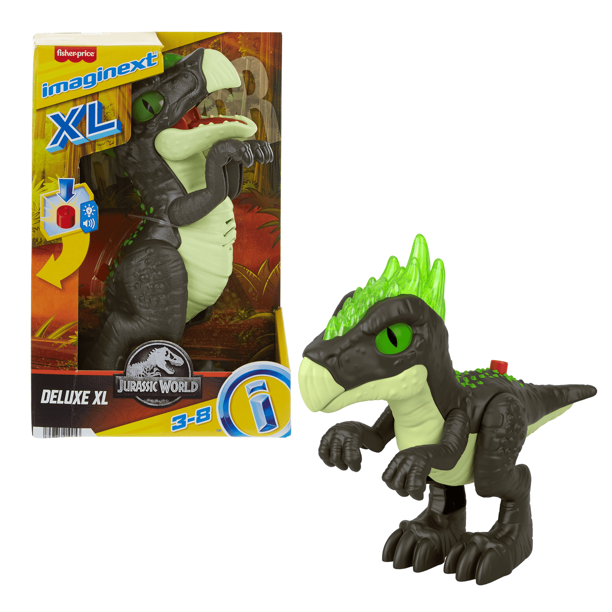 Imaginext  Jurassic World  25,4Cm  Dino Dracorexxl de Luxe
