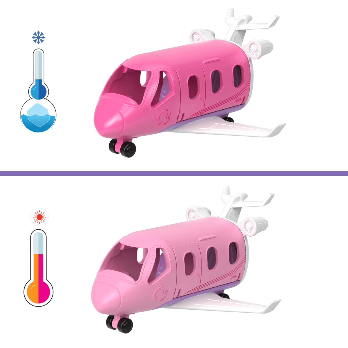 Barbie Mini BarbieLand Vehículo para Muñecas Avión de los Sueños