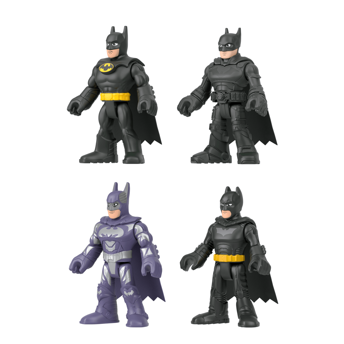 Imaginext DC Super Friends Batman 85th Anniversary Set With 4 Movie Figures
