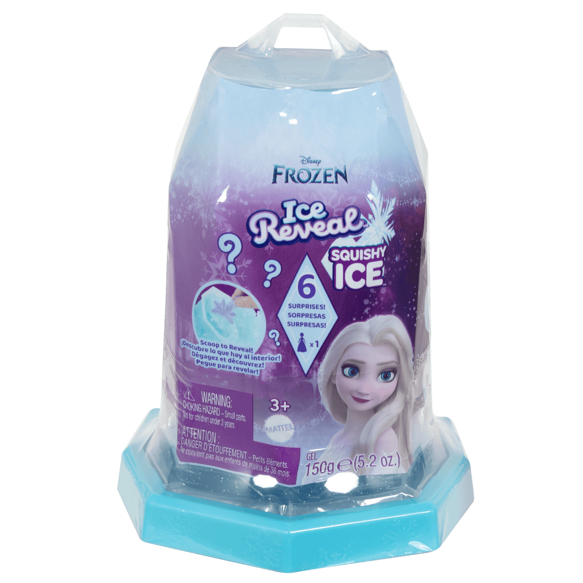Disney Frozen Ice Reveal Surprise Small Doll With Gel, Character Friend & Accessories (Dolls May Vary)